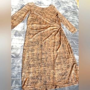 Talbots Cinch Waist Dress
